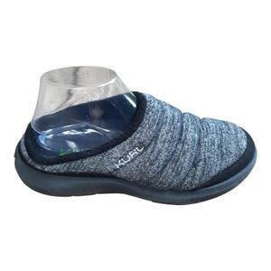 Kuru Draft 2 Black/Gray Lightweight KuruCloud Slipper Mule Size 9